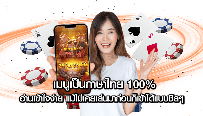 เมนูเป็นภาษาไทย 100 อ่านเข้าใจง่าย แม้ไม่เคยเล่นมาก่อนก็เข้าได้แบบชิลๆ